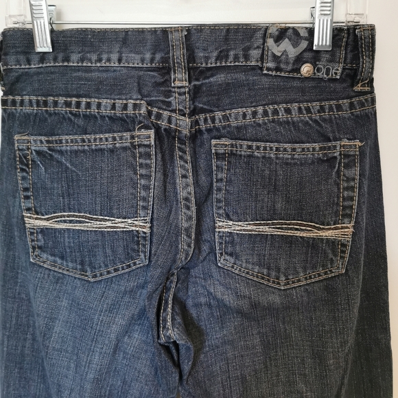 WAREHOUSE ONE | Straight Leg Jeans, Denim Blue - Picture 6 of 6